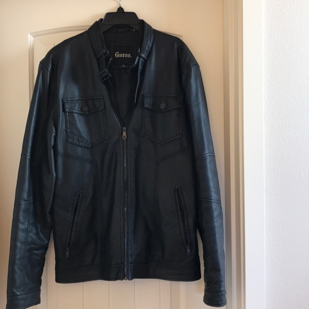Guess faux leather jacket